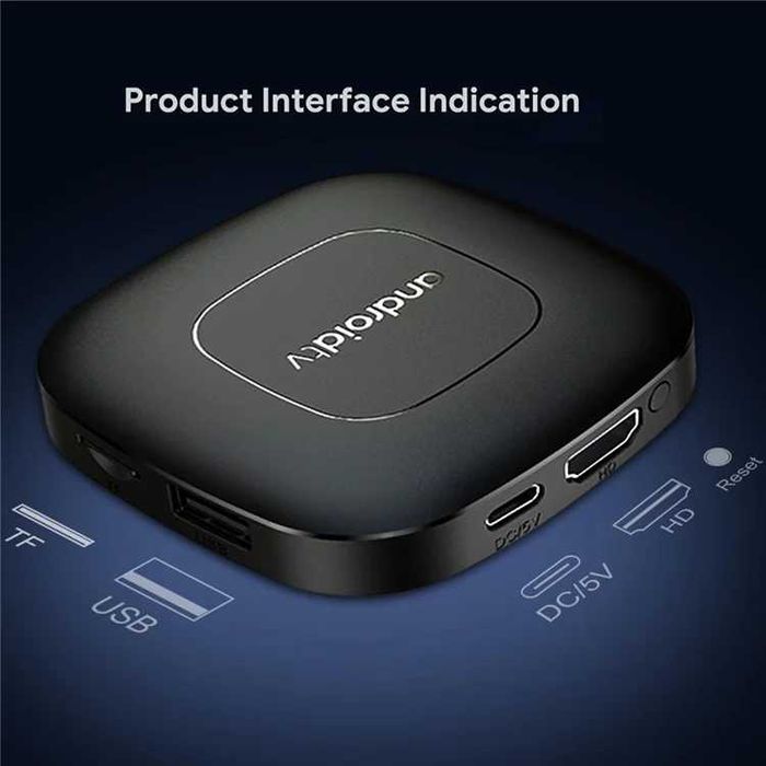 АТВ Тв бокс MORTAL T1 2GB+16GB Allwinner H313  с Dual Band Wifi+Blueto