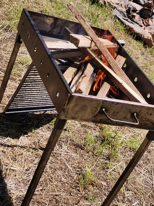 Grătar camping 60x40cm