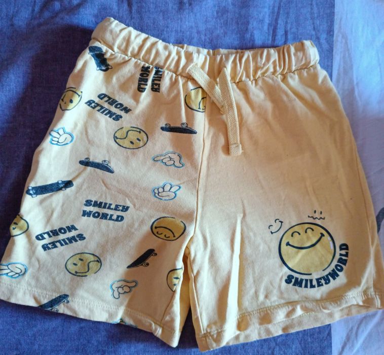 Лот 5 чифта къси панталони, 1 блуза, потник-116см., 1 блуза Адидас 110