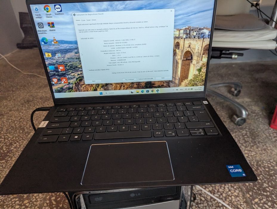 Dell i5 gen 11, 16 gb ram, 512 ssd, 14''