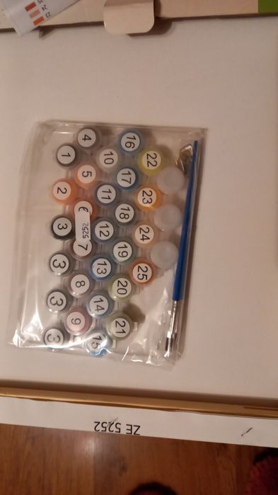 Картина на канава за рисуване по номера за деца