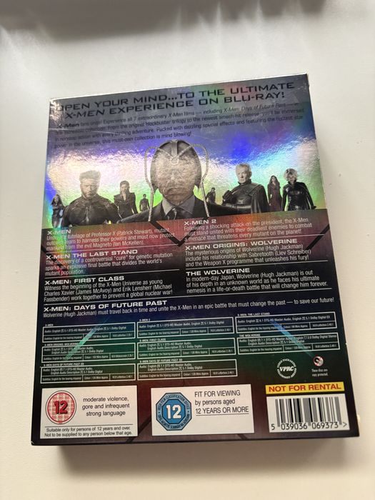 X Men Blu Ray 7 film collection
