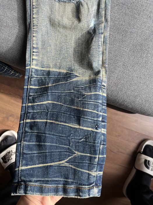 AMIRI :Varsity ripped jeans(УНИВЕРСАЛНИ)