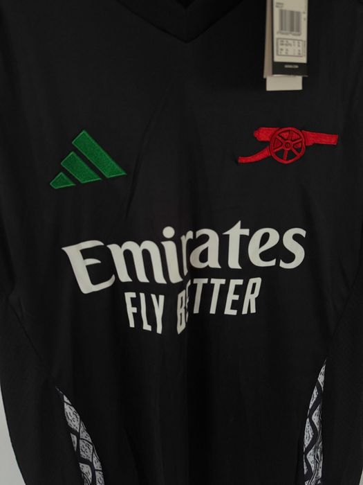 Tricou Saka Arsenal away negru premier league