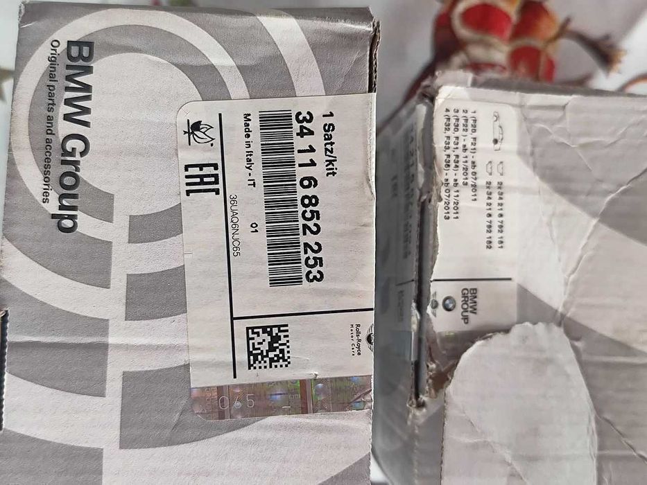 SetPlacute FranaBMW Piesa originala BMW, placute fata si placute spate
