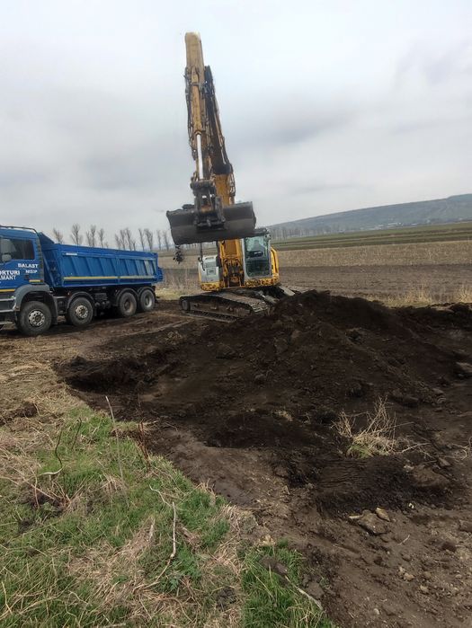 Prestez servicii cu utilaje boldo excavator  bobcat camion
