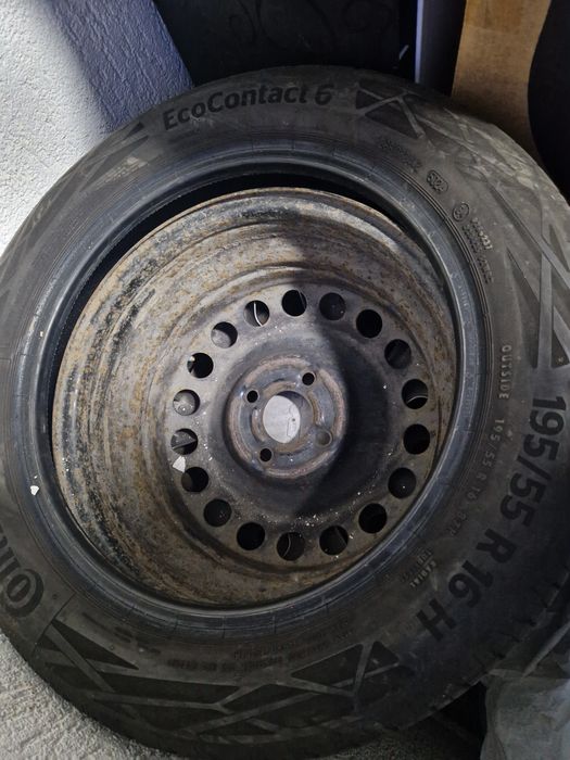 Anvelope Continental EcoContact 6 195/55 R16 DOT 2024 – aproape noi