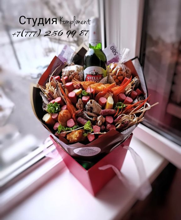 Мужской букет Алматы