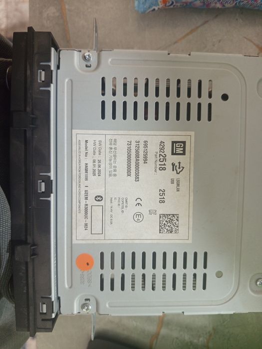 Original Chevrolet Cobalt 2025 magnitafoni sotiladi