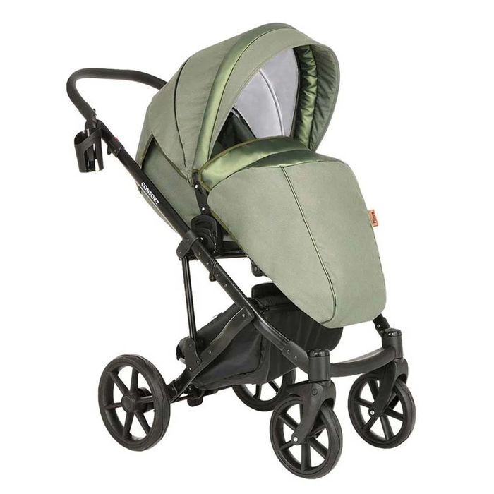 Коляска PITUSO 2 в1 CONFORT Олива+Кожа
