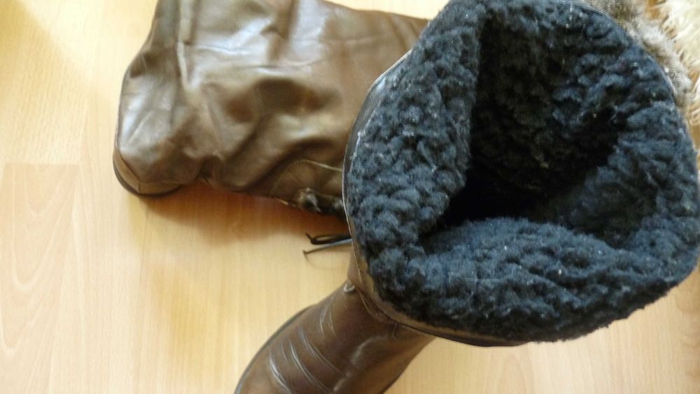 Дамски италиански ботуши - №39