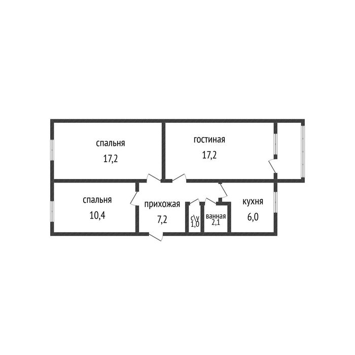 Продажа 3-комнатной квартиры в 9 микрорайоне