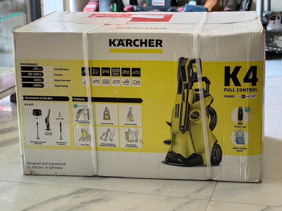 НОВА! Водоструйка KARCHER K4 Full Control