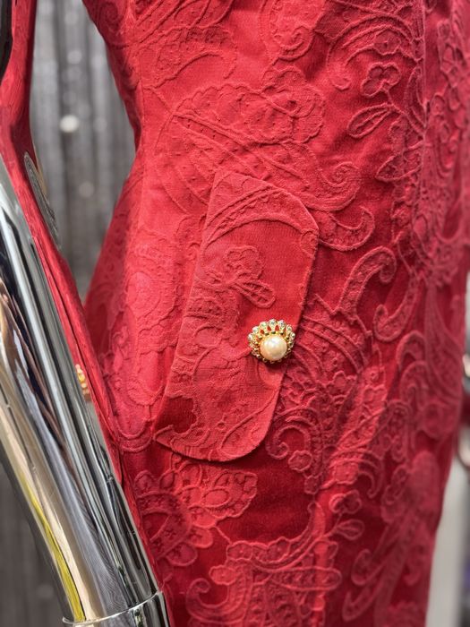 Ярко-Красное Платье