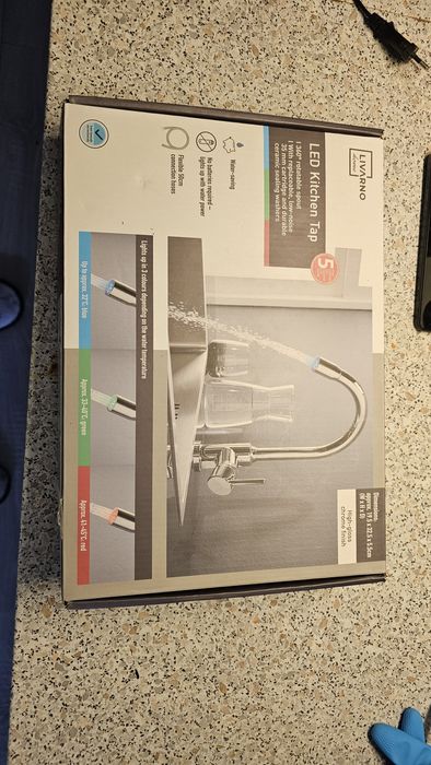 Baterie chiuvetă baie sau bucătărie gât lebădă rotativ 360°