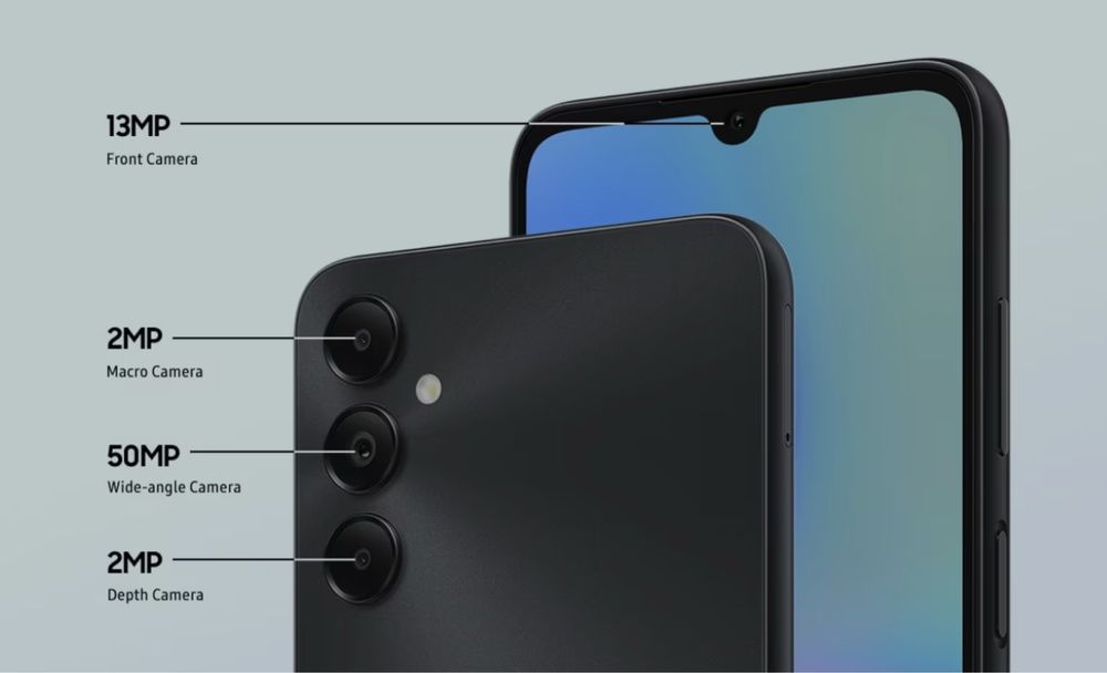 Samsung Galaxy A05s, Dual SIM, 4GB RAM, 64GB, 4G, Black