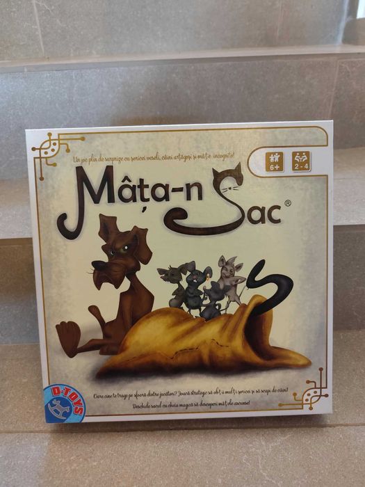 Joc Mâța-n sac – Joc de societate