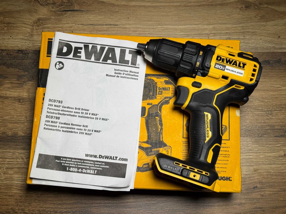 Шуруповерт Dewalt DCD793 (Только тушка) Оригинал США