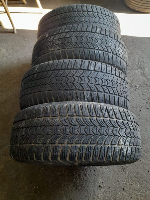 Set 4 Jante  Aliaj 5x112  Originsle Audi B8 +Anvelope 225-55-16  M+S