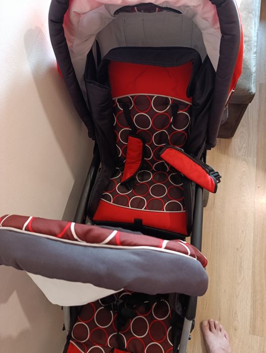 Количка лятна за близнаци