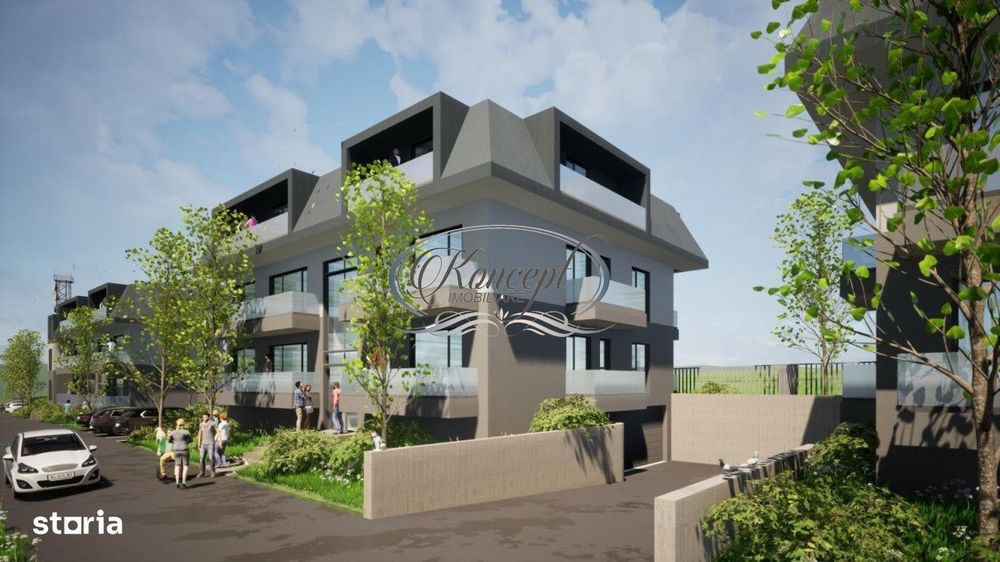 Apartament luminos in Baciu, imobil tip vila nou