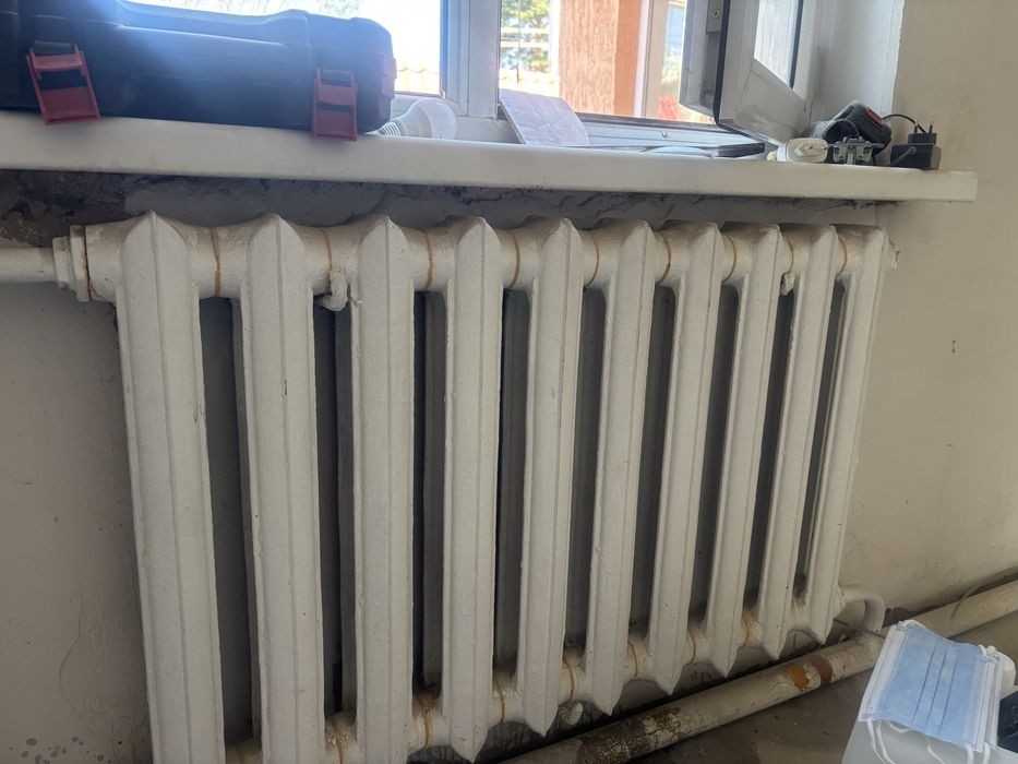 Чугунные батареи.