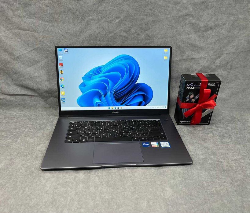 Металлический корпус HUAWEI*Core i5-11*ОЗУ 8*SSD 512*Гарантия!