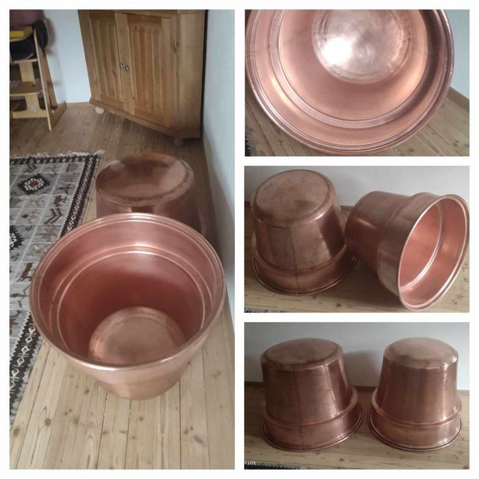 REDUCERE + CADOU!!! Vând ceaun vas bronz masiv