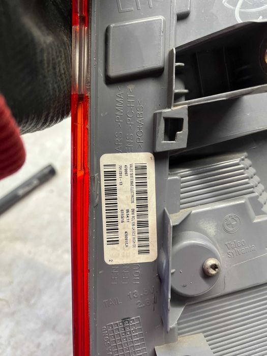 Стоп BMW X3 F25 ляв 3бр