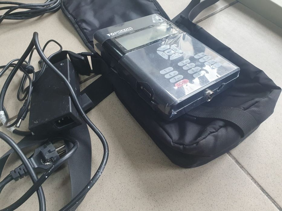 Ceas porumbei TOPigeon V9 complet, trapă mare + accesorii
