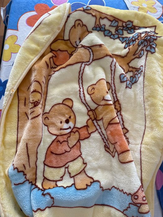 Бебешко одеяло и порт бебе