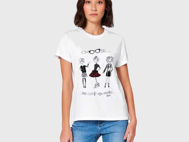 LIU JO Дамска тениска 9 модела Принт