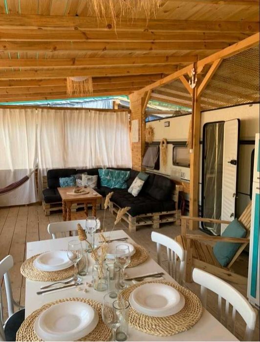 Каравана под наем "Синева", къмпинг 4 Сезона