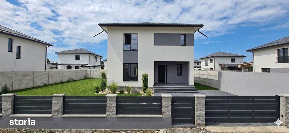 Casă P+1E+Pod | Centrul Domnești | Finisaje Premium| Pret: 169500+Tva
