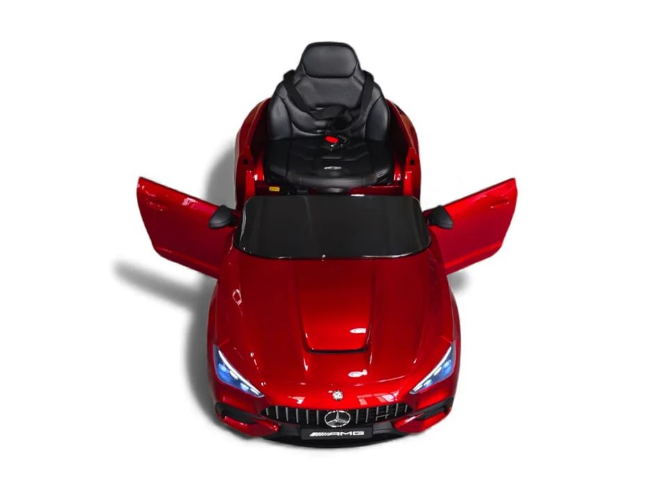 Mercedes amg cle 53 12v – детска акумулаторна кола, червена, eva гуми
