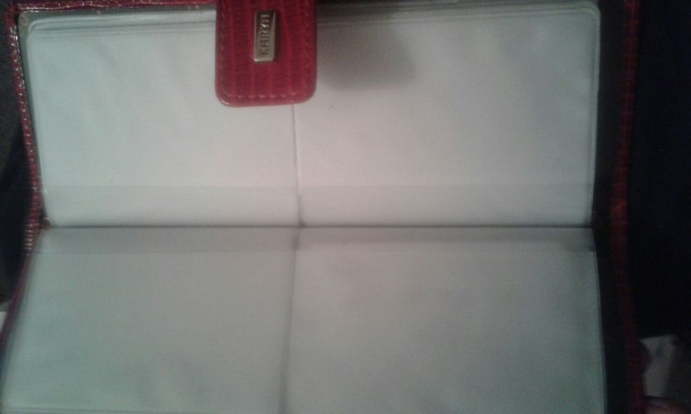 Визитница новая кожаная