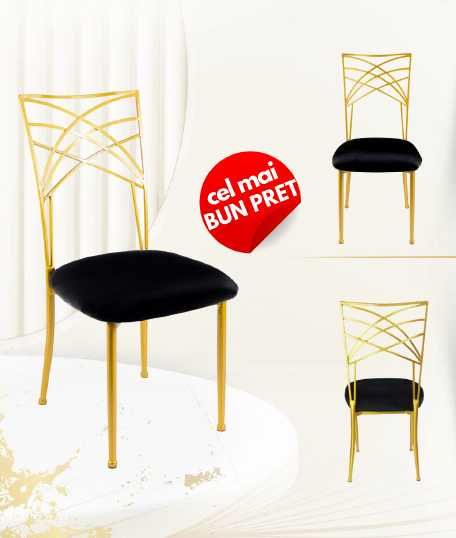 Scaun nunti si evenimente Chameleon Black - livrare rapida