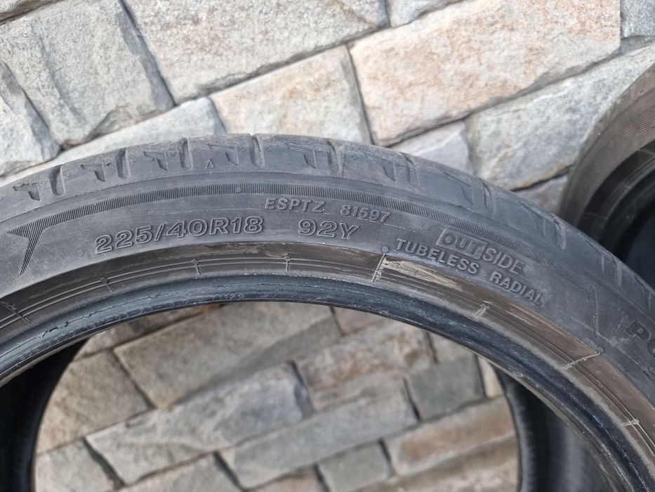 2бр. гуми Bridgestone Potenza 225/45/18