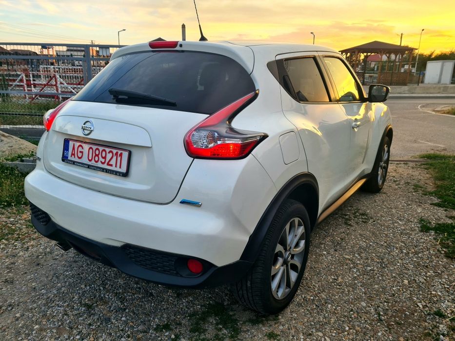 Nissan Juke-an 2017-1.5 Dci110-euro 6-navi-alb perlat-nr rosii