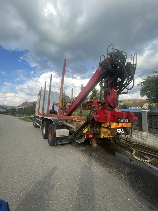 Camion forestier 6x4 Volvo FH460 schimb cu vaci sau racoante