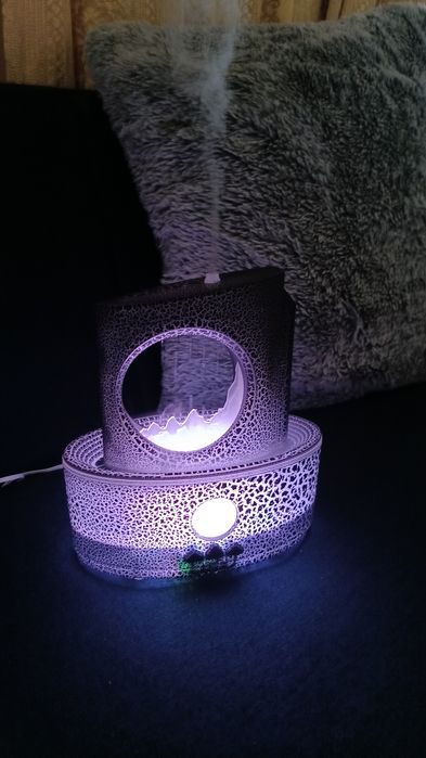 Арома дифузер с падащ дъжд