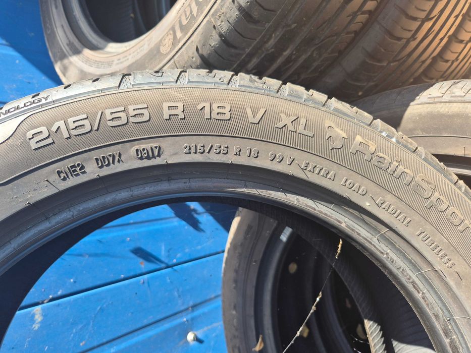 Anvelope de VARA - 215/55/18 - UNIROYAL - Aproape NOI , dot 2017