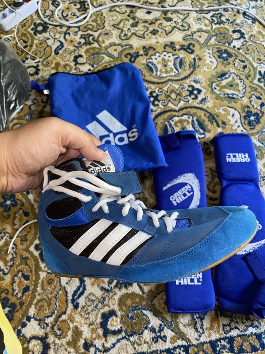 Боксерки наколенники сумка