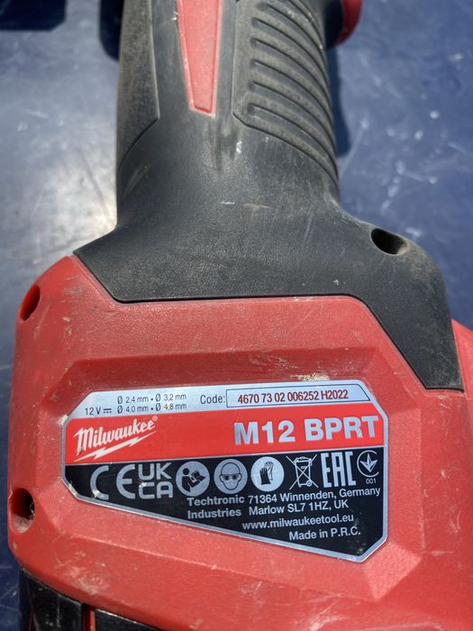 Postol nituri Milwaukee M12 BPRT , an 2022