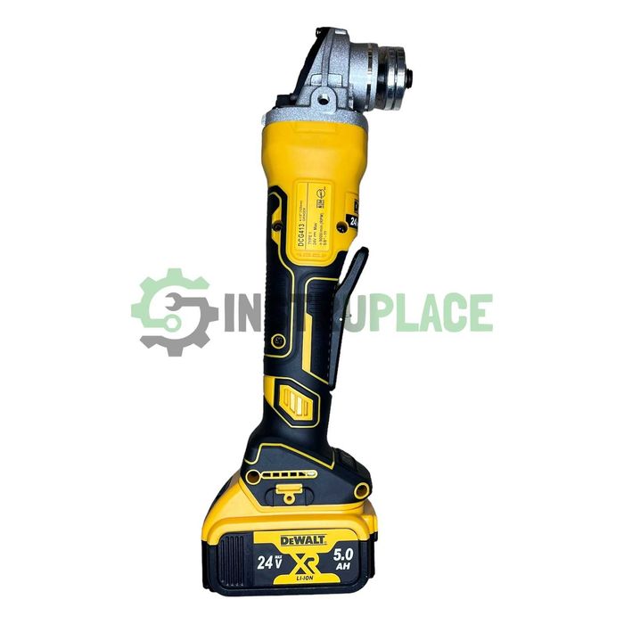 Акумулаторен ъглошлайф DeWalt XR 24V 5Ah TSTAK Девалт ФЛЕКС