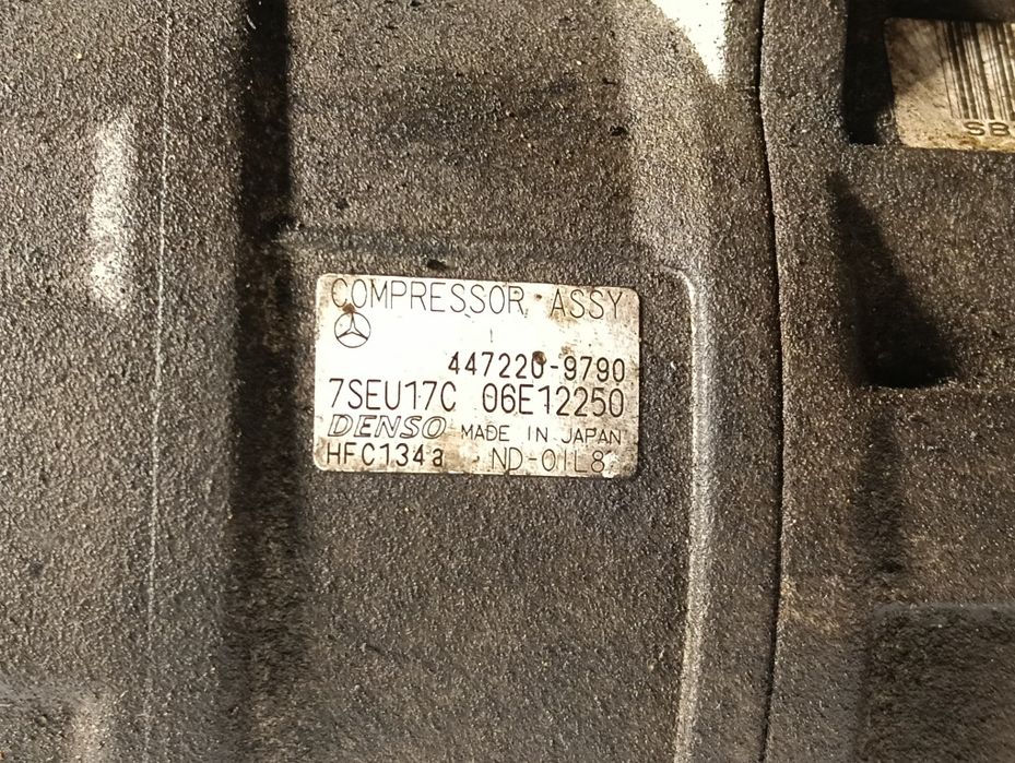 Компресор климатик Mercedes W203 C180 C200 Kompressor – Denso 7SEU17C