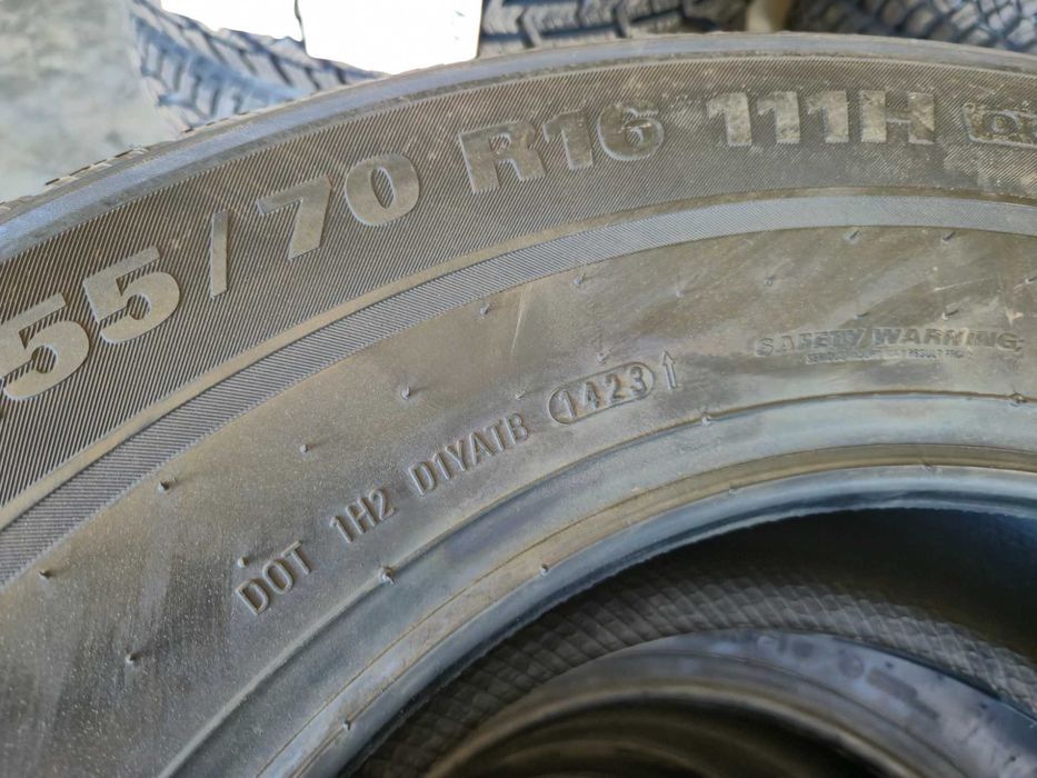 4 Anvelope M+S IARNA - 255/70/16 111H - Kumho WinterCraft WP71 SUV - NOU - DOT 2023 !