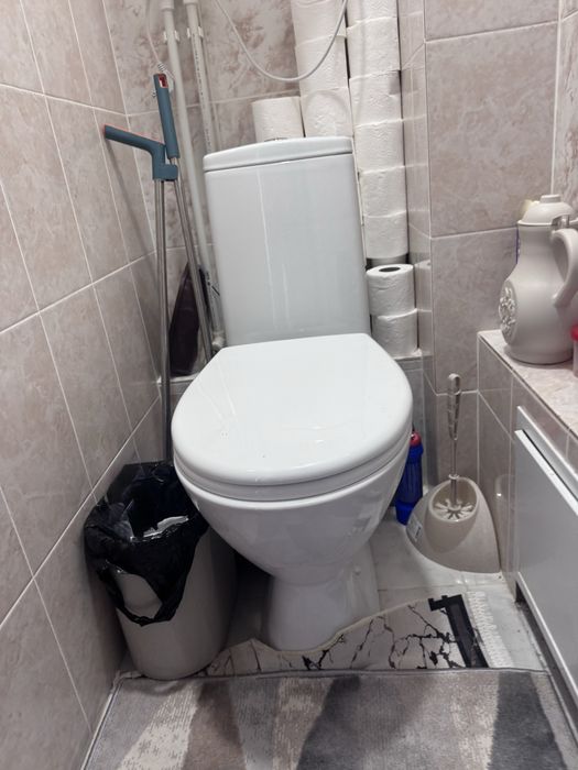 Унитаз рабочий полностью