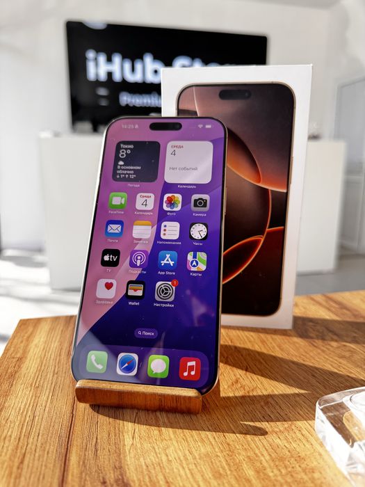iPhone 16 Pro Max•512GB/93% desert iPhone 16 Pro Max•512гб/93% голд