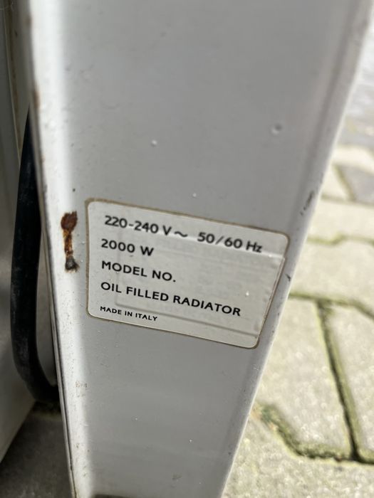 Италиянски маслен електрически радиатор